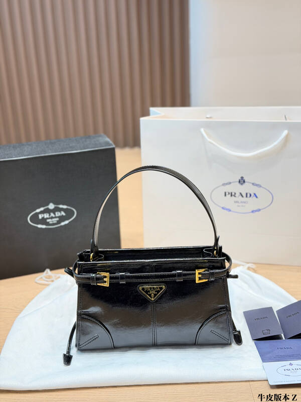 Prada Black 25x18x10cm shoulder bag — 1:1 Replica