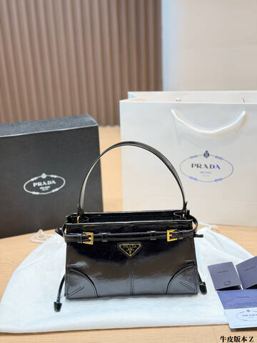 Prada Black 25x18x10cm shoulder bag 1 1 Replica