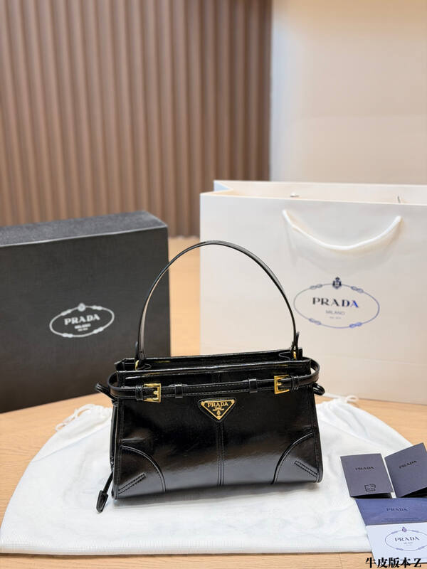 Prada Black 25x18x10cm shoulder bag — 1:1 Replica