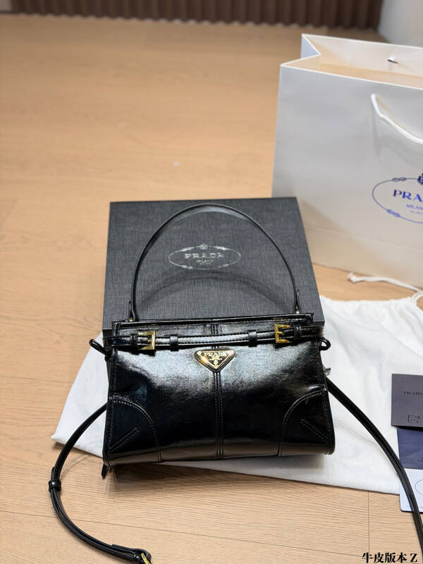 Prada Black 25x18x10cm shoulder bag — 1:1 Replica