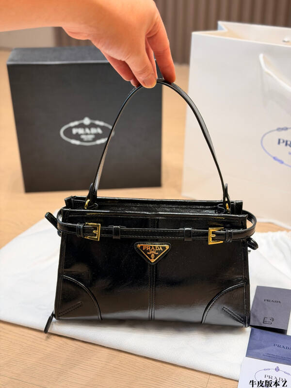 Prada Black 25x18x10cm shoulder bag — 1:1 Replica