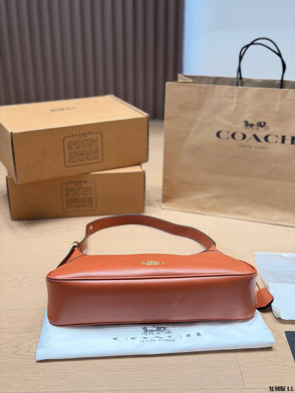 Coach Brown shoulder bag — Premium Replica