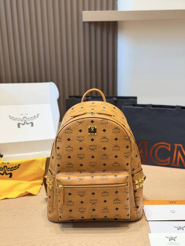 MCM Stark Visetos 30x38x15cm shoulder bag 1 1 Replica