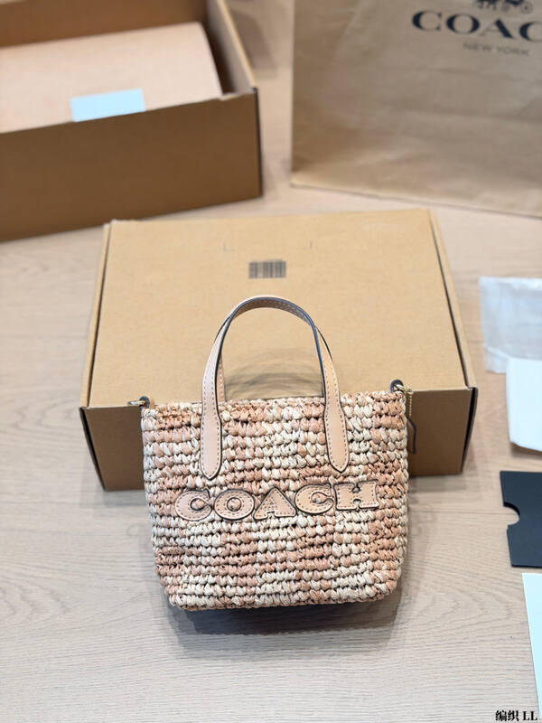 Coach City Brown 38x28x15cm shoulder bag — Top Quality Replica