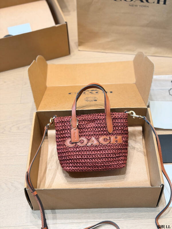 Coach City Brown 38x28x15cm shoulder bag — Top Quality Replica