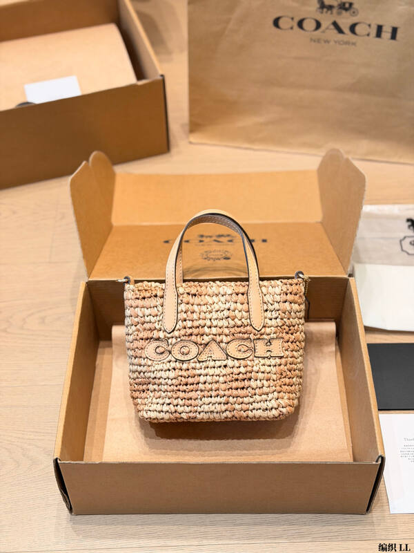 Coach City Brown 38x28x15cm shoulder bag — Top Quality Replica