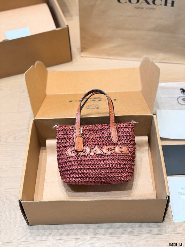 Coach City Brown 38x28x15cm shoulder bag — Top Quality Replica