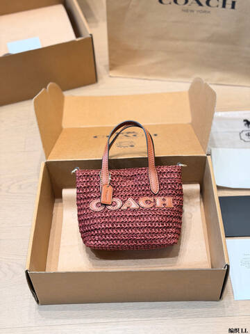 Coach City Brown 38x28x15cm shoulder bag Top Quality Replica