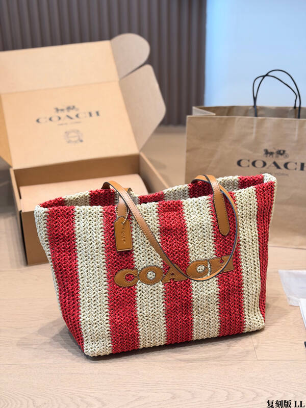 Coach City Brown 38x28x15cm shoulder bag — AAA Quality Replica