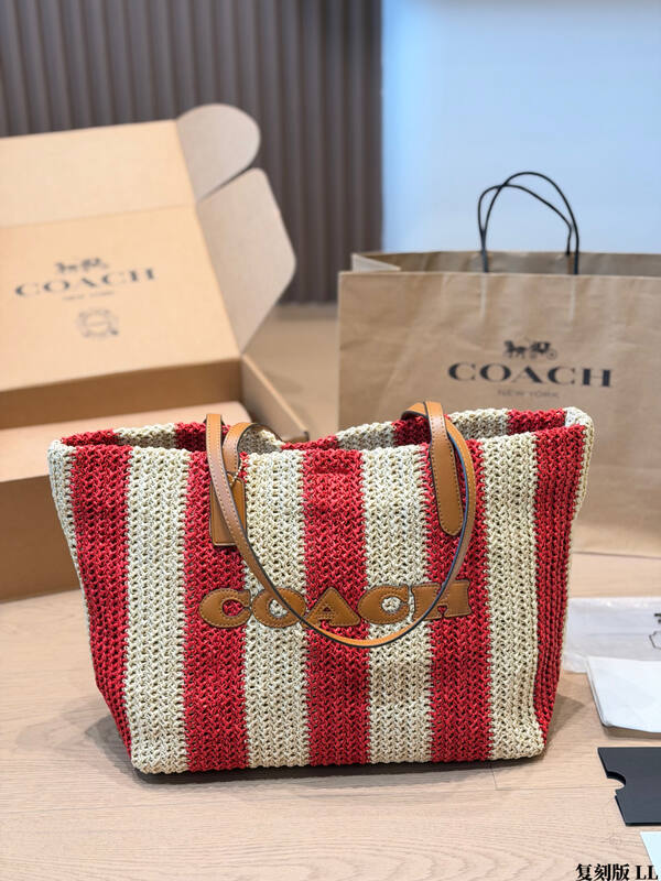 Coach City Brown 38x28x15cm shoulder bag — AAA Quality Replica