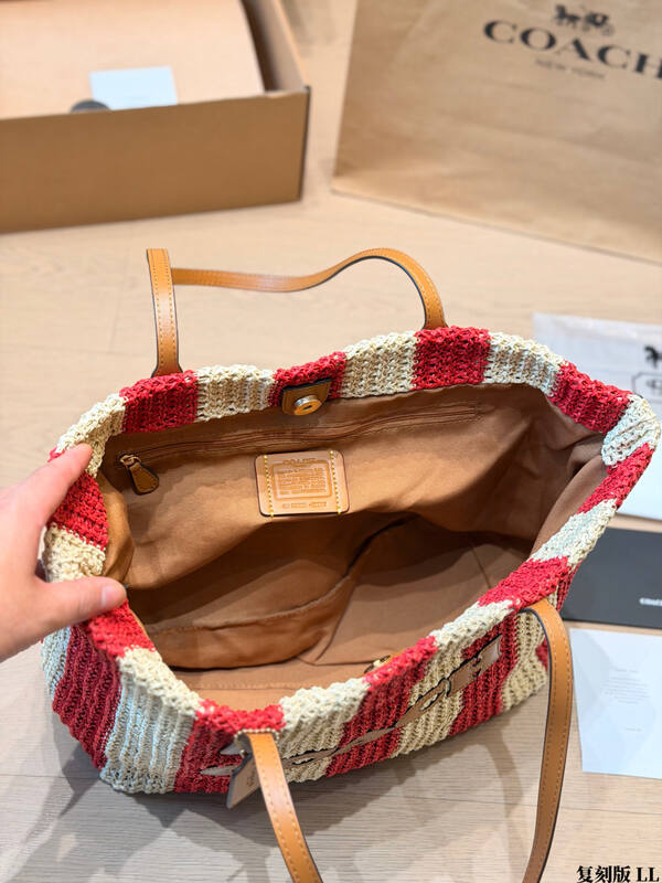 Coach City Brown 38x28x15cm shoulder bag — AAA Quality Replica