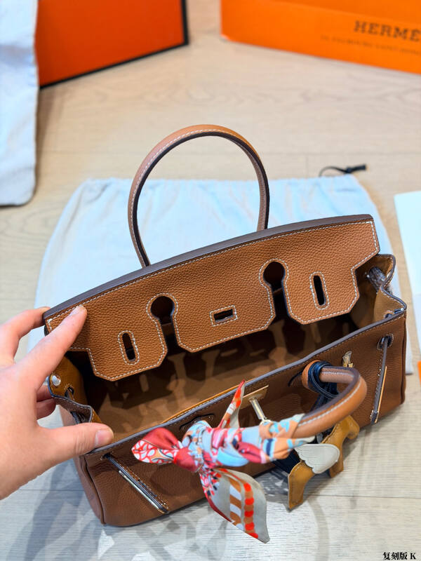 Hermes Birkin 30 Brown Togo 30 everyday — AAA Quality Replica