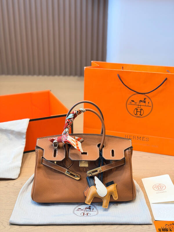 Hermes Birkin 30 Brown Togo 30 everyday — AAA Quality Replica