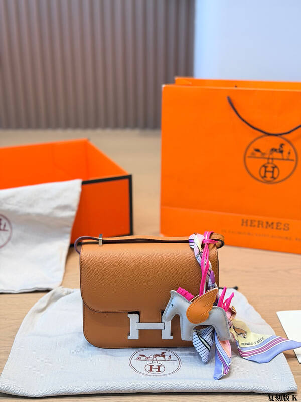 Hermes Constance Gold brown shoulder — Premium Replica