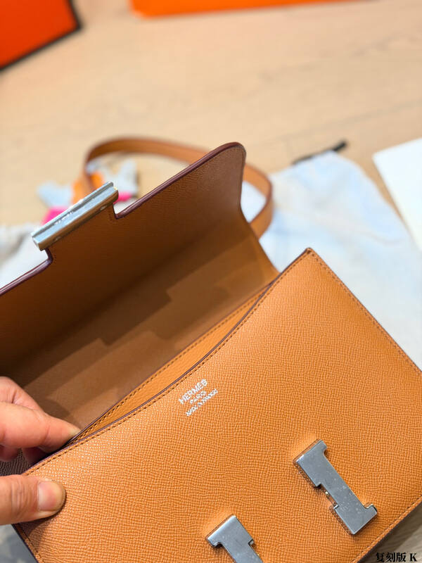 Hermes Constance Gold brown shoulder — Premium Replica