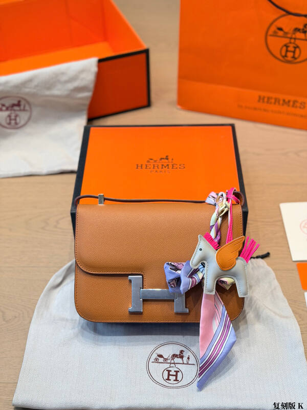 Hermes Constance Gold brown shoulder — Premium Replica