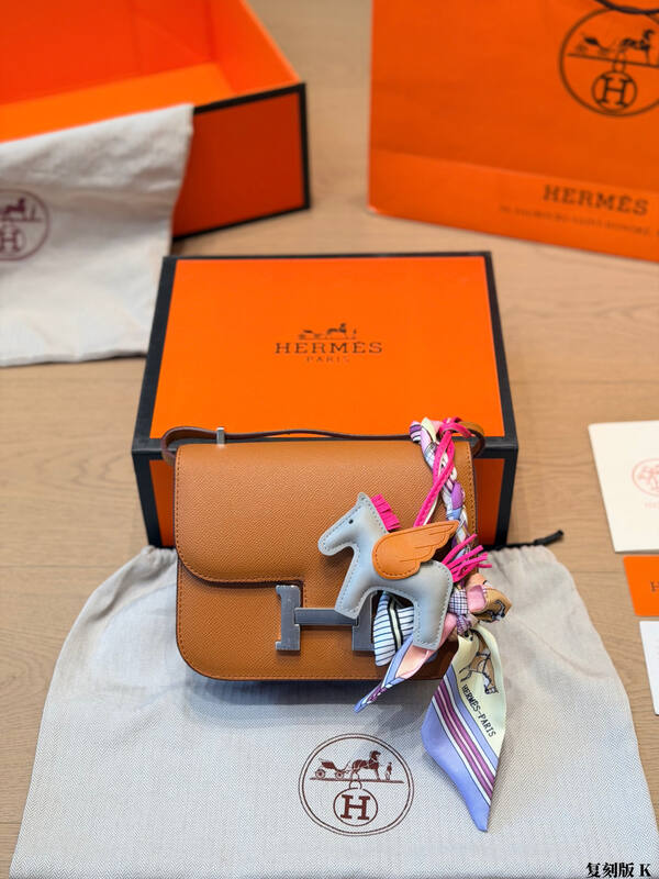 Hermes Constance Gold brown shoulder — Premium Replica