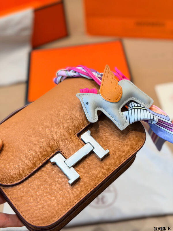 Hermes Constance Gold brown shoulder — Premium Replica