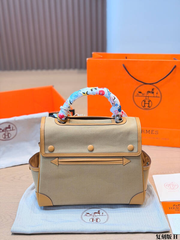 Hermes Cargo Birkin Toile and tan 28 tote — Premium Replica