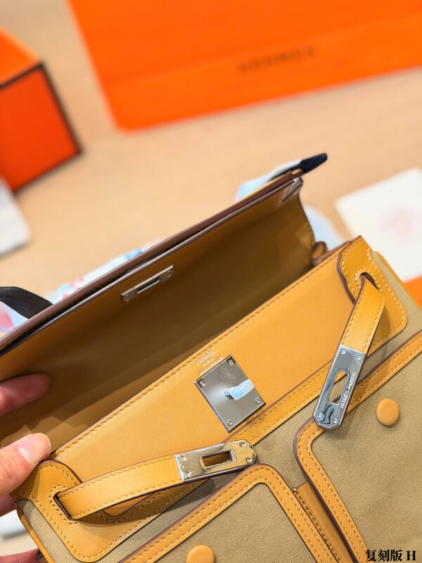 Hermes Cargo Birkin Toile and tan 28 tote — Premium Replica
