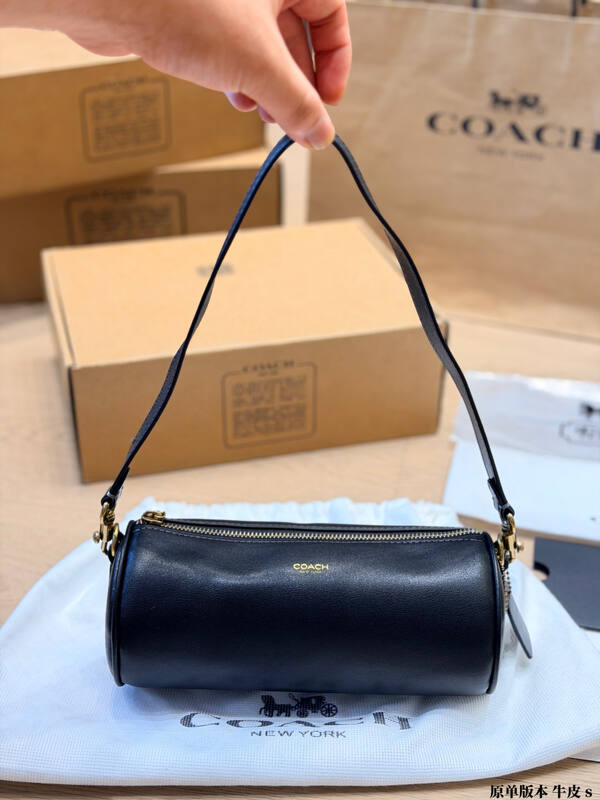 Coach Pink 25x18x10cm shoulder bag — 1:1 Replica
