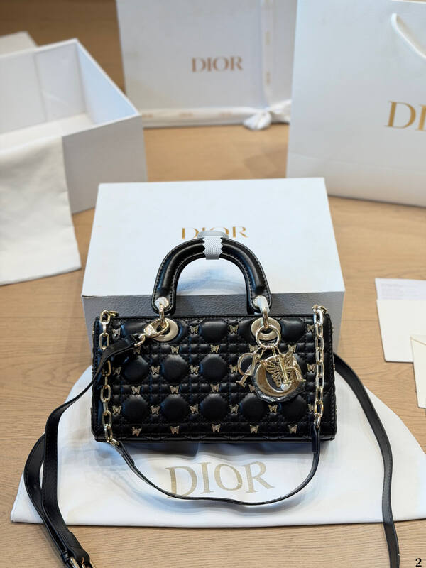 Dior Lady D-Joy Black shoulder — Top Quality Replica