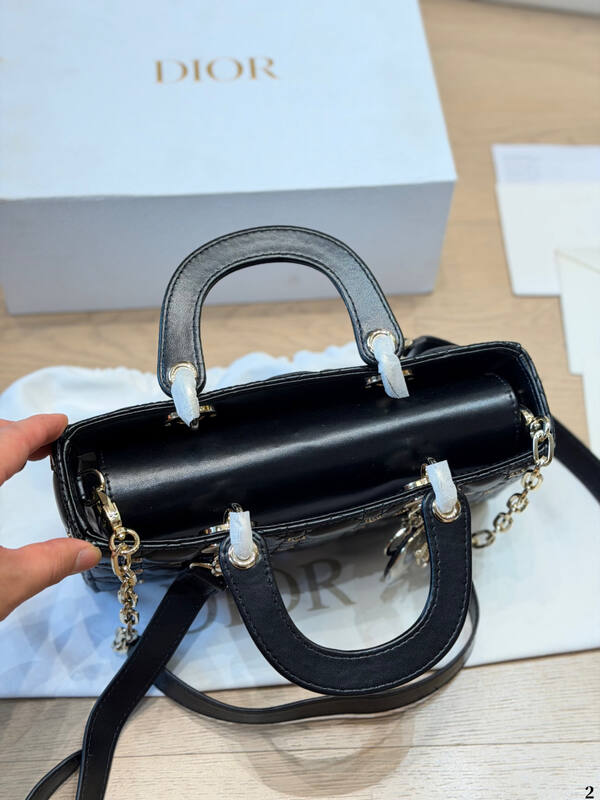 Dior Lady D-Joy Black shoulder — Top Quality Replica