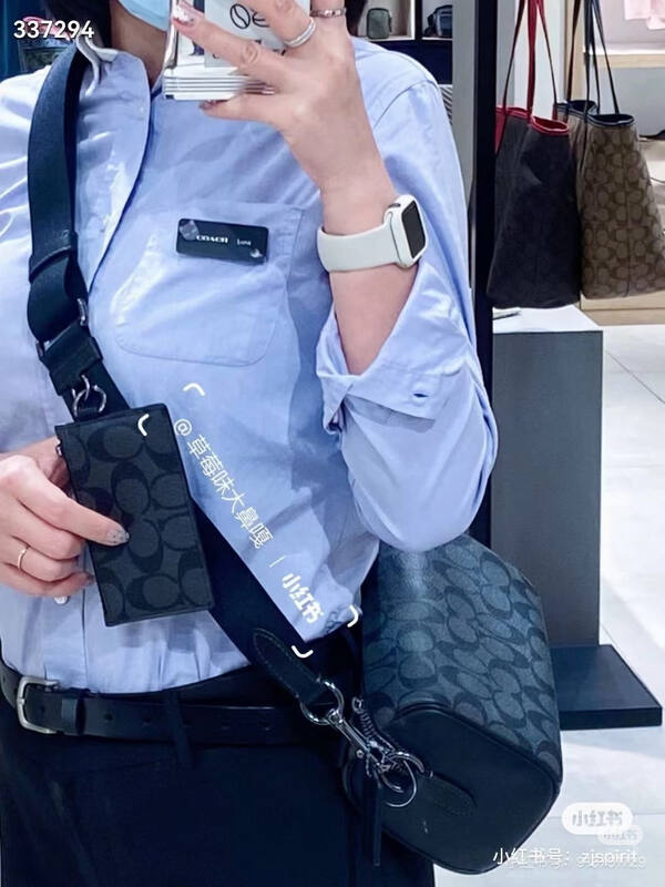 Coach Black shoulder bag — Top Quality Replica