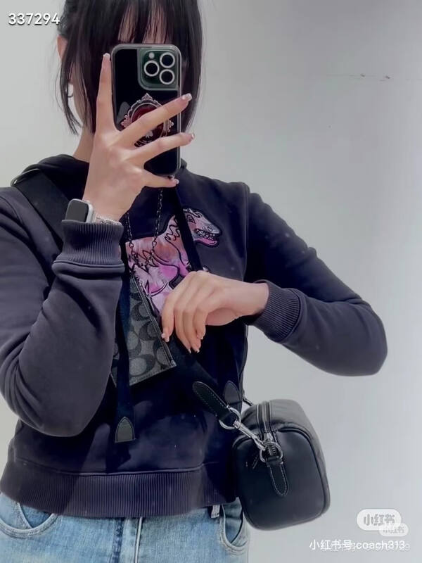 Coach Black shoulder bag — Top Quality Replica