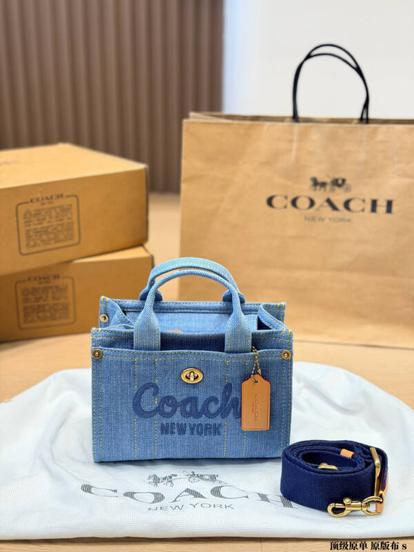 Coach Blue shoulder bag — 1:1 Replica