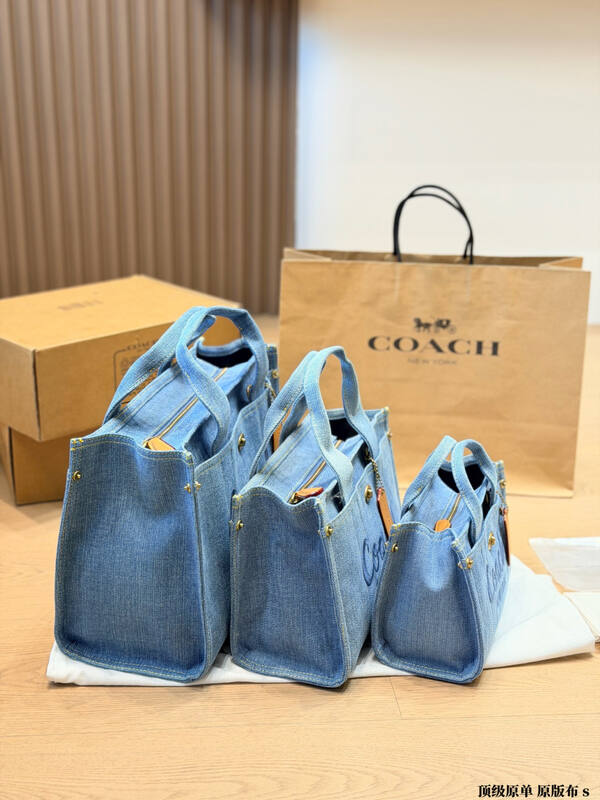Coach Blue shoulder bag — 1:1 Replica