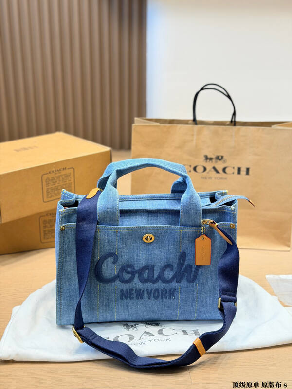 Coach Blue shoulder bag — 1:1 Replica