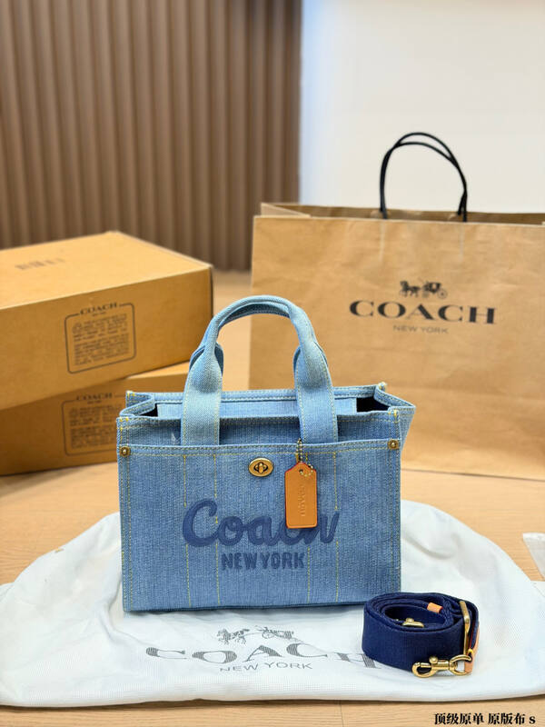 Coach Blue shoulder bag — 1:1 Replica