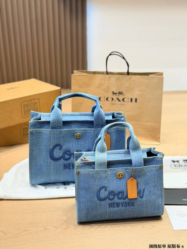 Coach Blue shoulder bag — 1:1 Replica