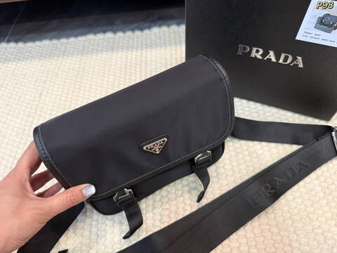 Prada Black 25x18x10cm shoulder bag Premium Replica