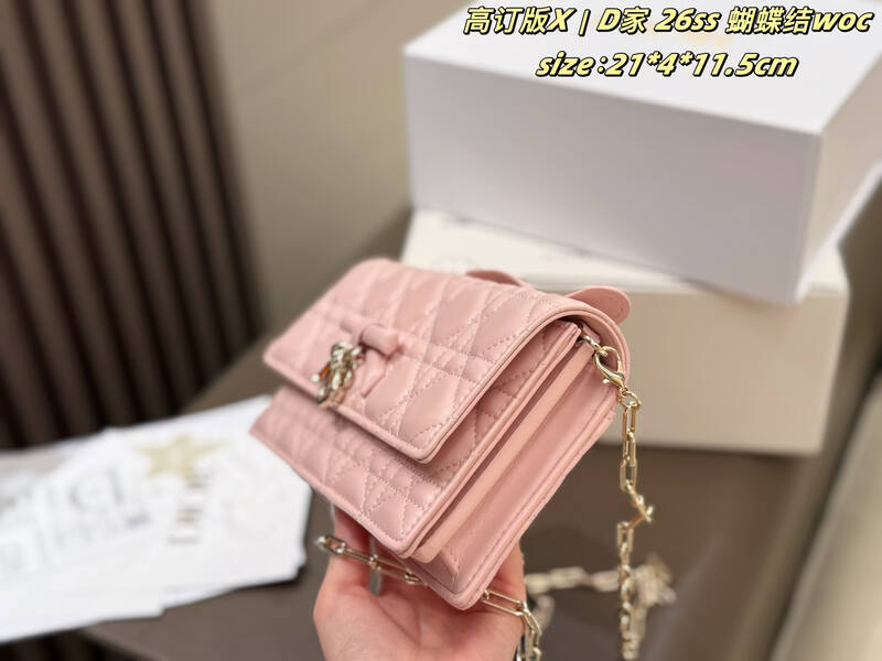 Dior WOC Pink 21 4 11 crossbody — AAA Quality Replica