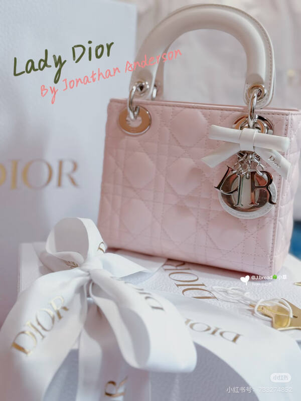 Dior Lady Pink handheld — Premium Replica