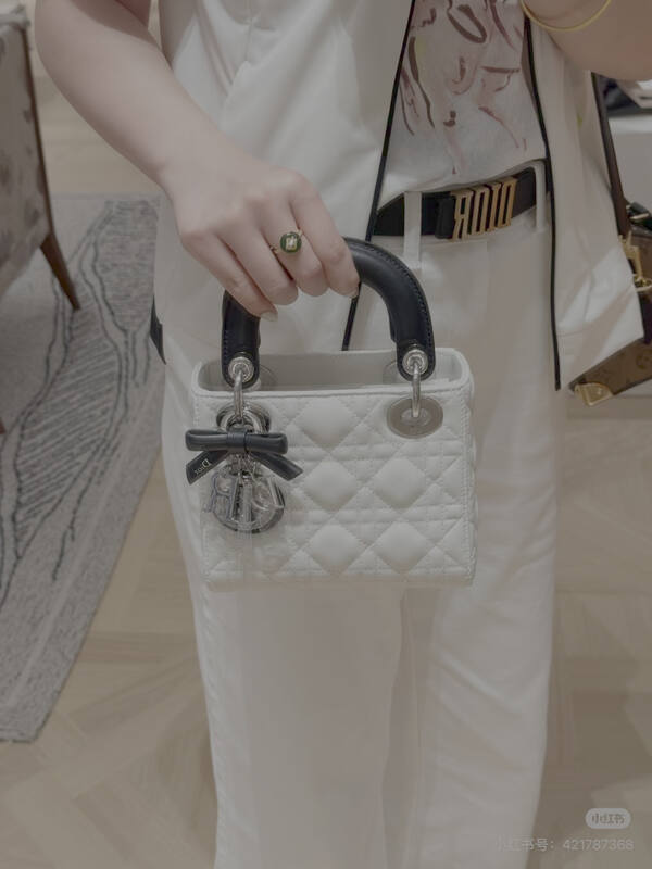 Dior Lady Pink handheld — Premium Replica