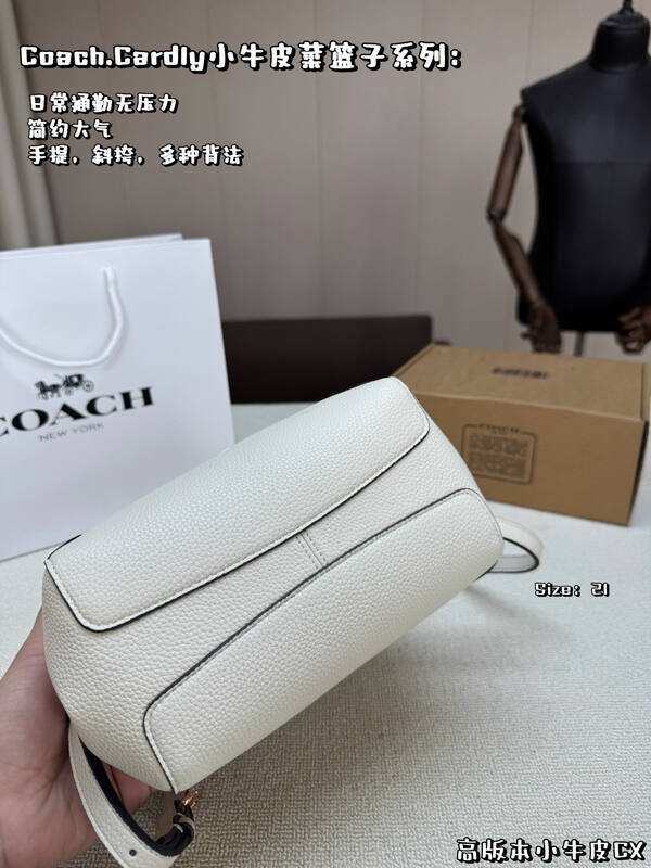 Coach Calfskin shoulder bag — Premium Replica