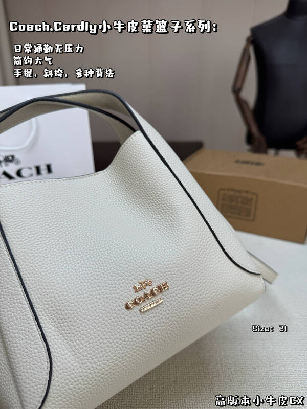 Coach Calfskin shoulder bag — Premium Replica