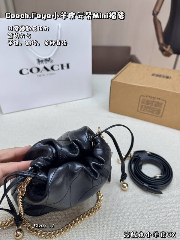 Coach Lambskin shoulder bag — AAA Quality Replica