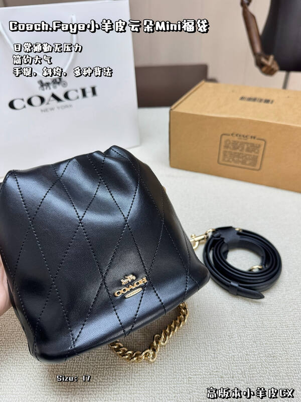 Coach Lambskin shoulder bag — AAA Quality Replica