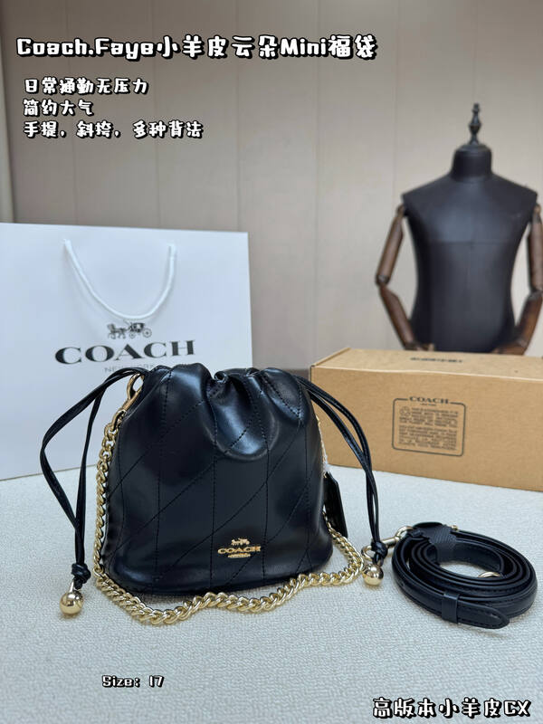 Coach Lambskin shoulder bag — AAA Quality Replica