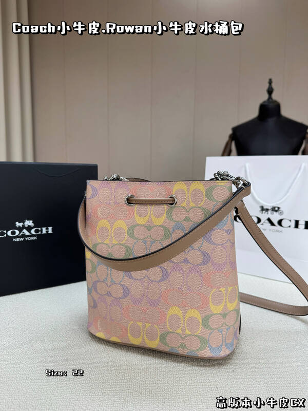 Coach Calfskin shoulder bag — Top Quality Replica