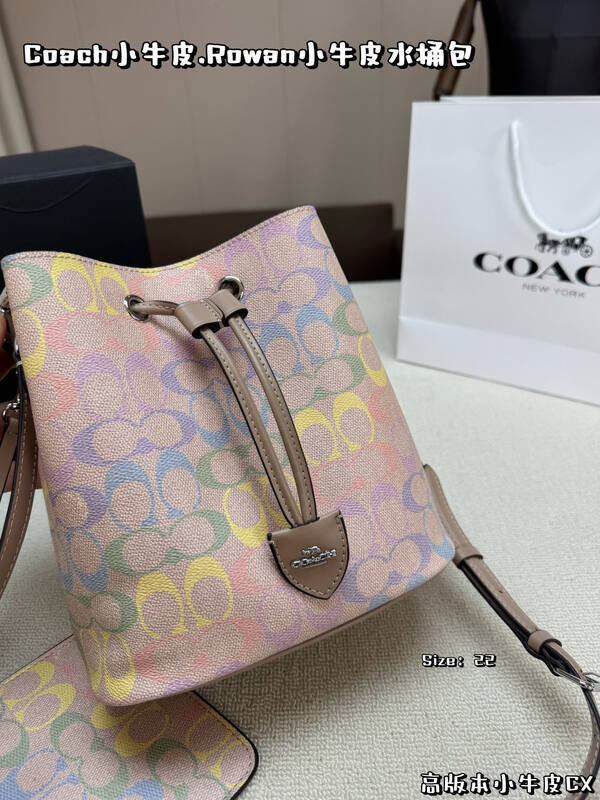 Coach Calfskin shoulder bag — Top Quality Replica