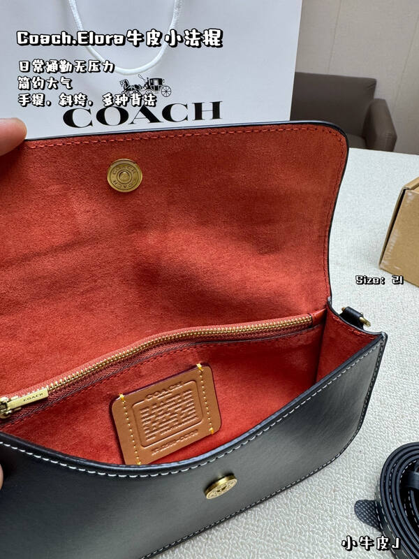 Coach Calfskin shoulder bag — Premium Replica