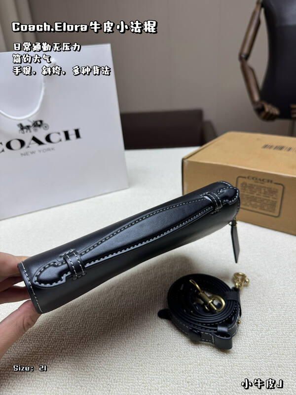 Coach Calfskin shoulder bag — Premium Replica