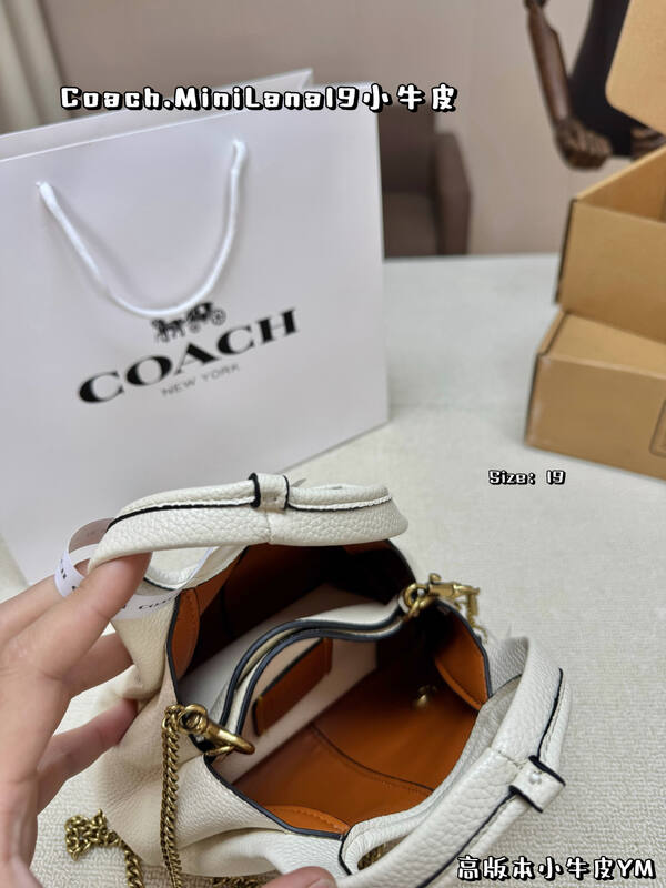Coach Calfskin shoulder bag — Premium Replica