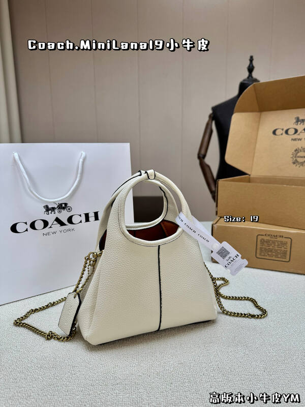 Coach Calfskin shoulder bag — Premium Replica