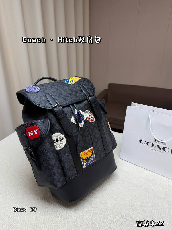 Coach Black shoulder bag — 1:1 Replica